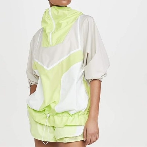 Adidas NWT🏷️ By Stella McCartney Windbreaker Warm-Up Tracksuit Jacket SML